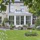glass conservatory / wooden