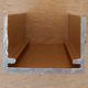 aluminum profile / U-shaped / for shutters