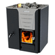 wood sauna heater / 20 kW...50 kW / floor-mounted / steel