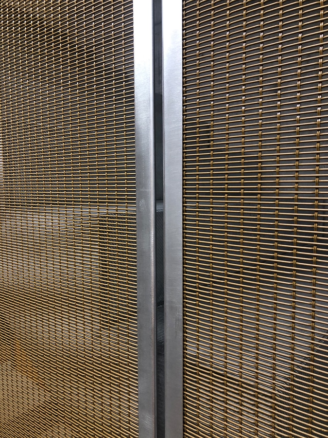 Fall protection with metal mesh - Winterthur, Switzerland - HAVER ...