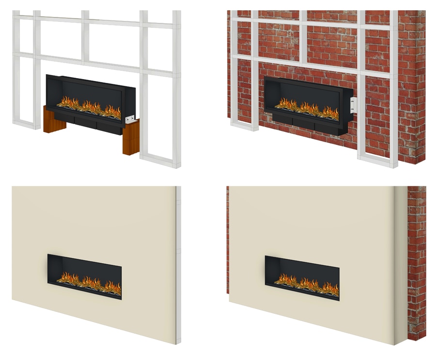 Muenkel Design Wall Fire Electronic Pro Opti Myst Electric