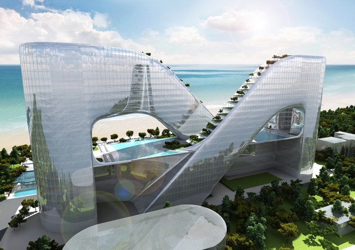 Sky garden-lined hotel in PyeongChang is a sustainable retreat for the ...