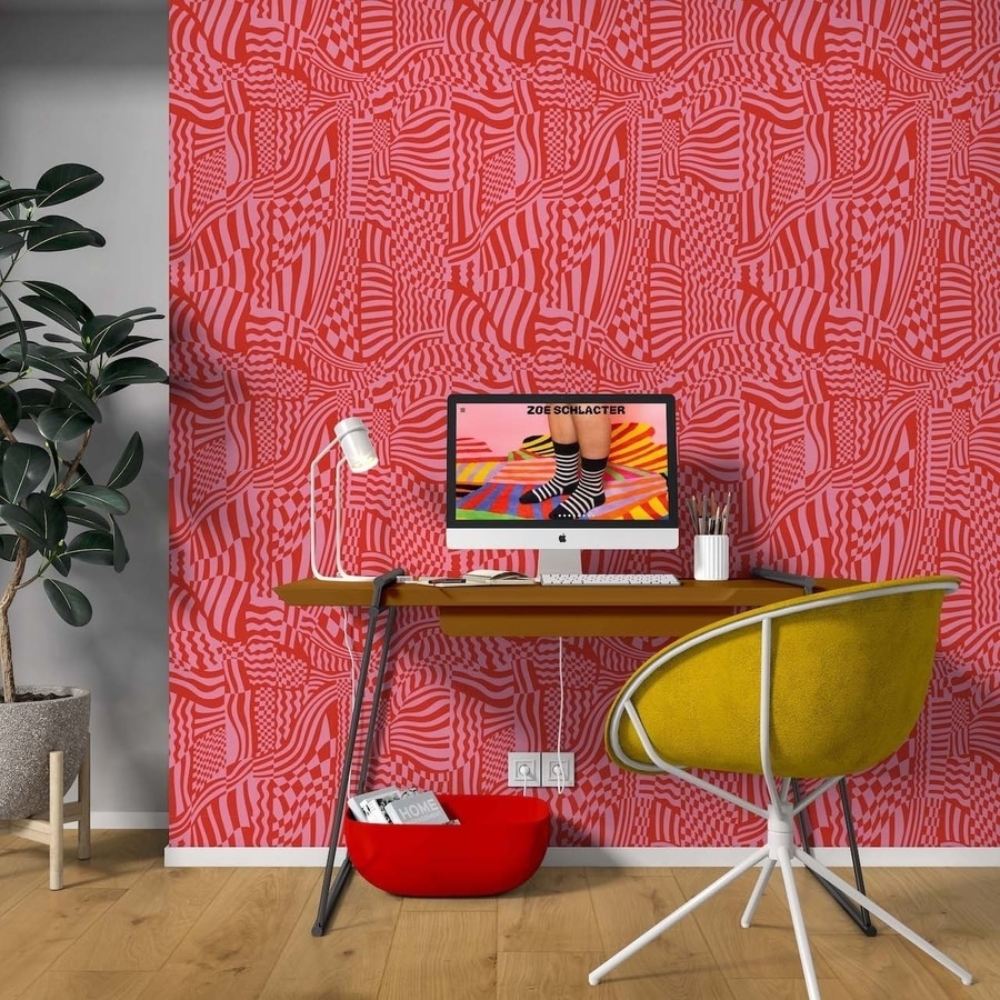 This Renter-Friendly Wallpaper Collaboration Is Made for Maximalists