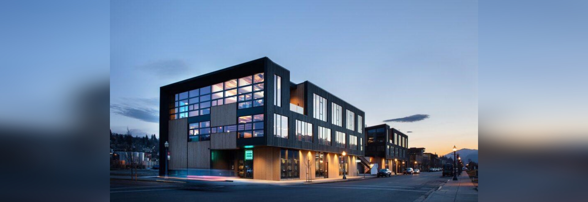 Hood River’s mixed-use Outpost achieves industrial chic with mass timber