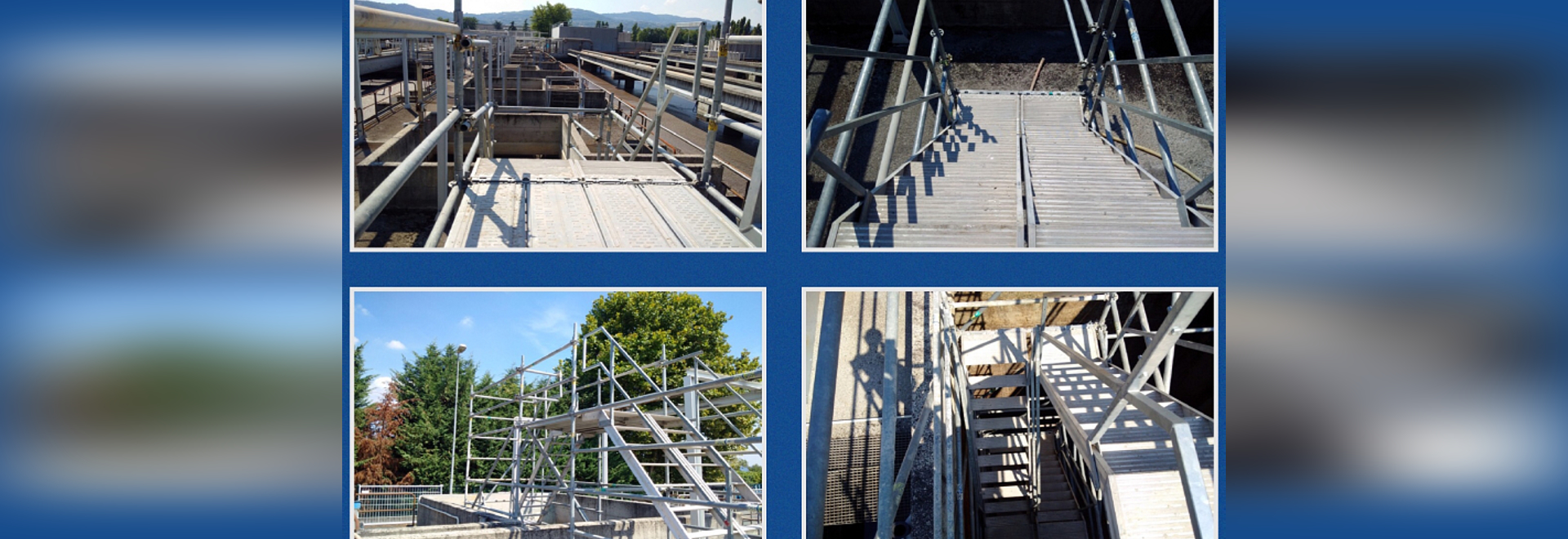 MULTICETA MULTIDIRECTIONAL SERVICE STAIRWAY FOR CONVENIENT ACCESS