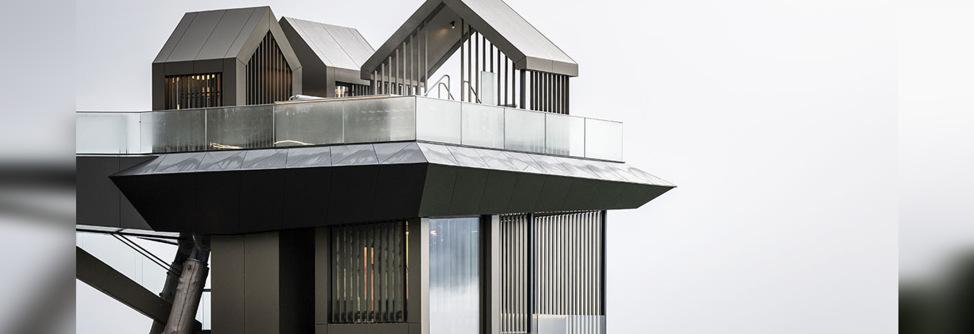 Noa* Creates Upside-Down Wellness Center Defying Gravity Law In South Tyrol