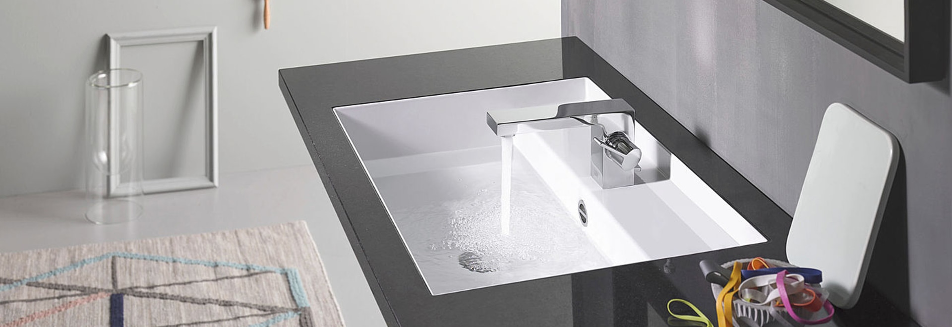 Perfect integration the flushmounted installation Alape