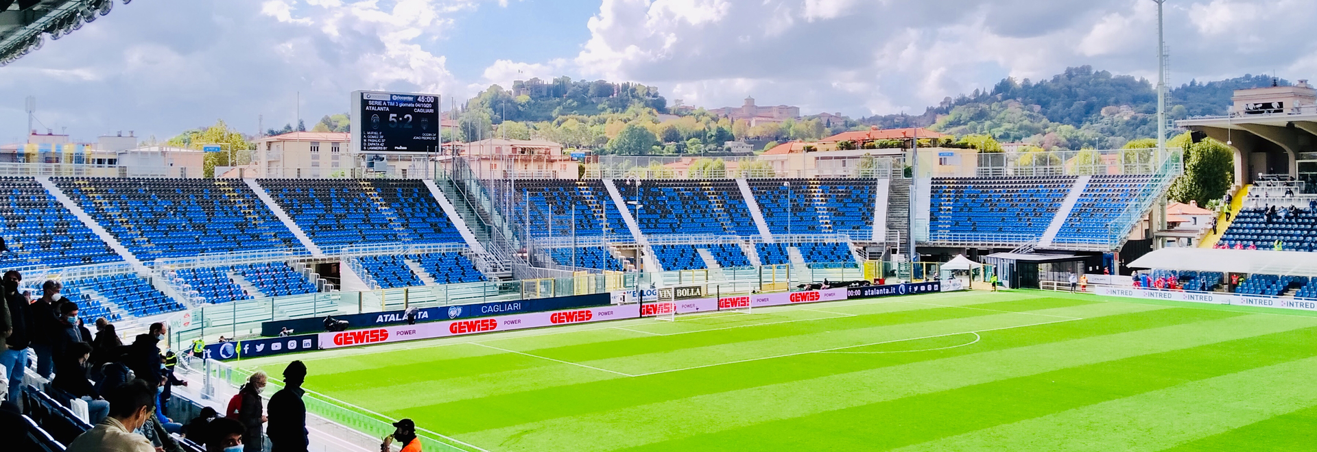 PREFABRICATED GRANDSTANDS AT THE GEWISS STADIUM (BERGAMO)