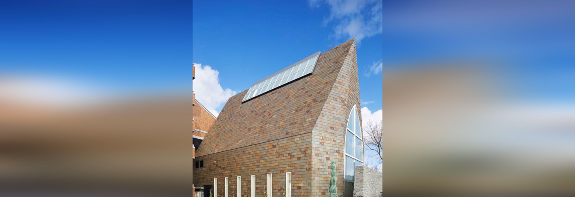 Slate-clad Chapel By Eriko Kasahara Boasts A Veil-inspired Ceiling 