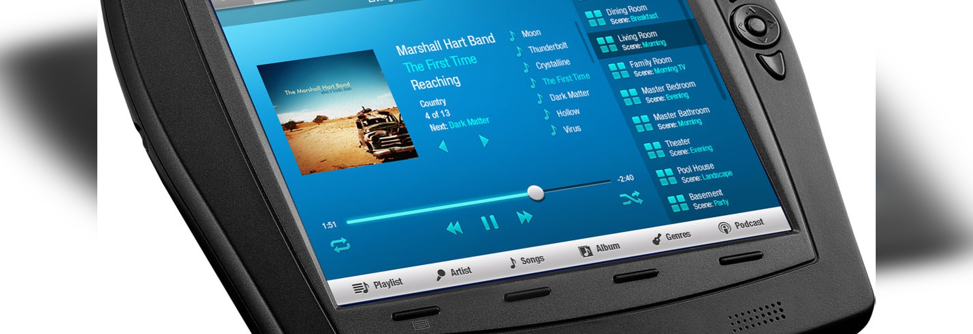 Crestron TPMC-10 WiFi Touchpanel Touchscreen Display w/ docking station  X-2 