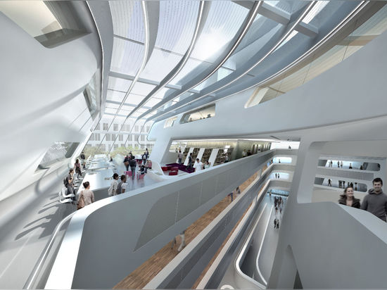 ZAHA HADID’S LIBRARY & LEARNING CENTER IN VIENNA