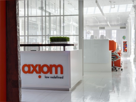 BHDM DESIGN CREATES FUN AND FUNKY OFFICES FOR AXIOM LAW