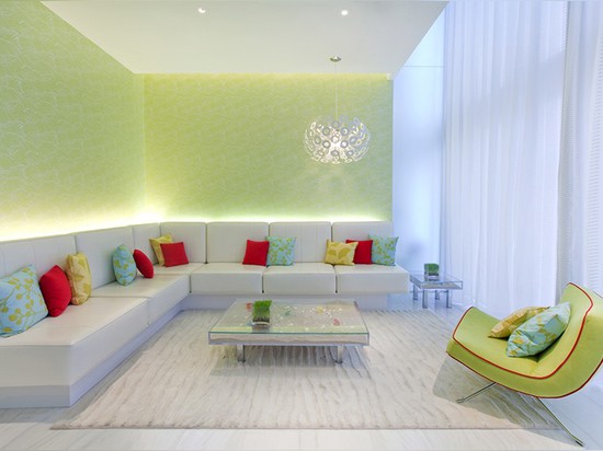 A Fresh Blue And Green Palette Create a Blissful Experience At This Spa