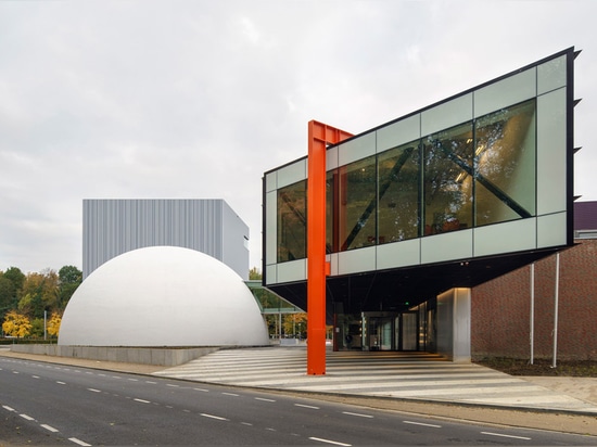 Trio of geometric forms by Shift Architecture Urbanism form new Dutch museum complex