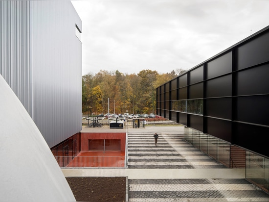 Trio of geometric forms by Shift Architecture Urbanism form new Dutch museum complex