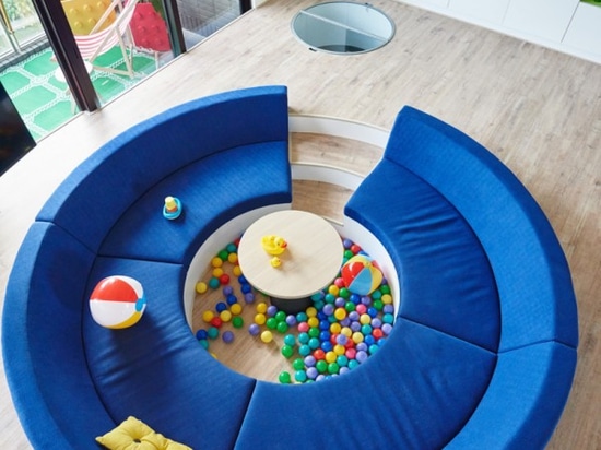 Seriously, what adult hasn’t dreamed of ball pit for grownups? In this home, there are no age limits or height restrictions on genuine nostalgic fun.