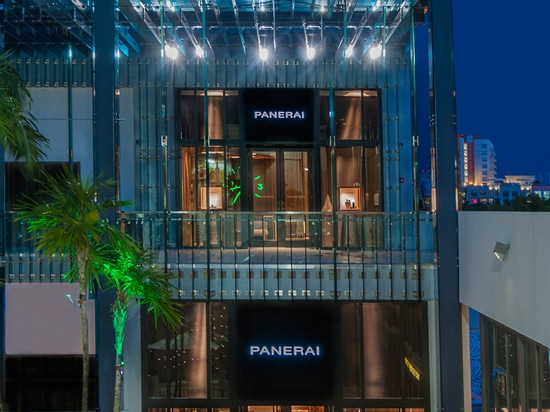 Patricia Urquiola's Miami store design for Panerai references watch mechanisms