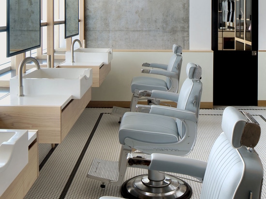 Clean-Cut Minimalism and Tradition at AKIN Barber & Shop in Dubai