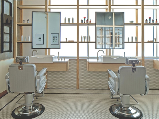 Clean-Cut Minimalism and Tradition at AKIN Barber & Shop in Dubai