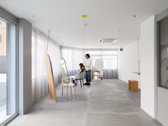 RE-EDIT Hair Salon in Osaka, Japan by SIDES CORE