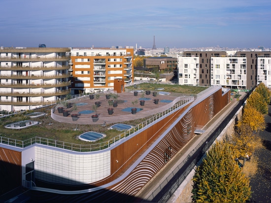 Mikou Studio completes Paris swimming pool designed using Feng Shui philosophy