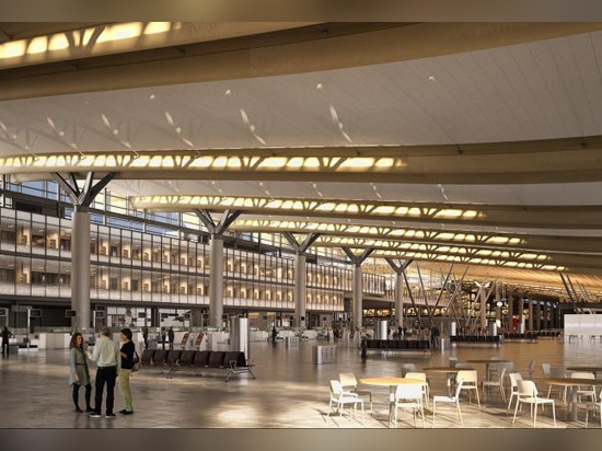 Oslo international airport expansion by nordic office of architecture