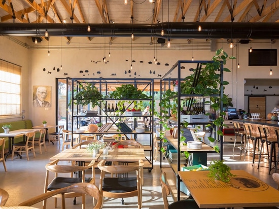 kofinas serves as a café, alongside a museum and a documentation center in israel