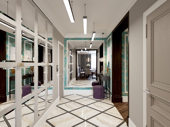 2 Beautiful Home Interiors In Art Deco Style