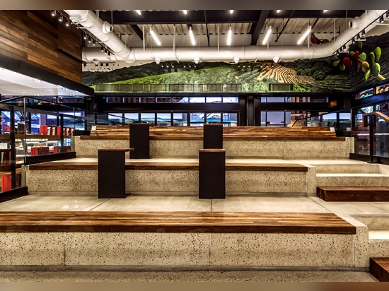 Starbucks Has Opened A New Location With Stadium Style Seating