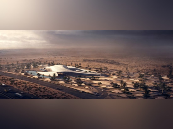 Zaha Hadid designs dune-inspired headquarters for environmental firm