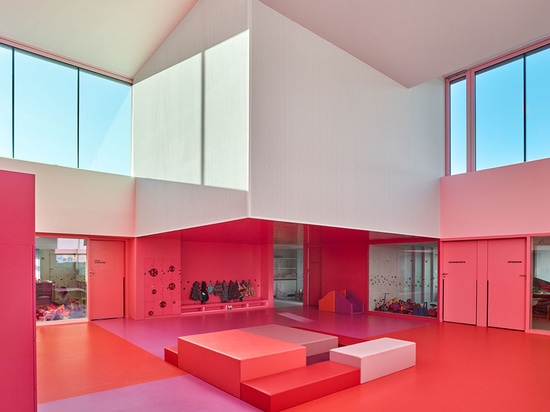 A Colourful Children’s Castle in Buhl, France, by Dominique Coulon & Associés