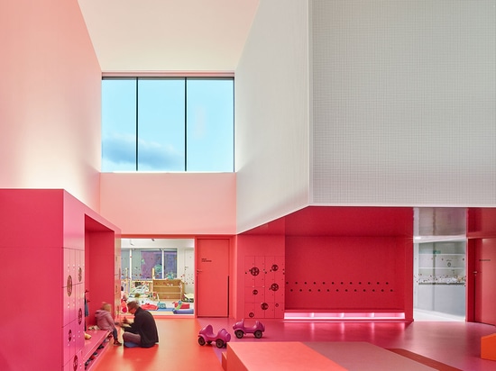 A Colourful Children’s Castle in Buhl, France, by Dominique Coulon & Associés