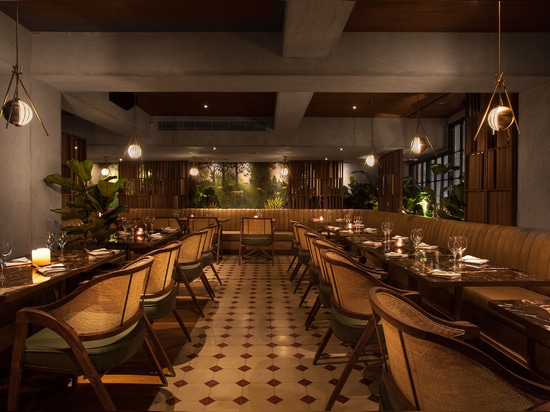 Jungle Expedition: Paradis Restaurant in Hong Kong by Substance