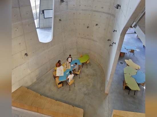 Abedian School of Architecture by CRAB Studio was "designed from the inside out"