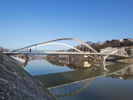 Schuman Bridge on the Saône