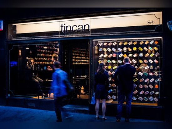 Amanda Levete's Tincan restaurant presents tinned seafood as "objects of desire"