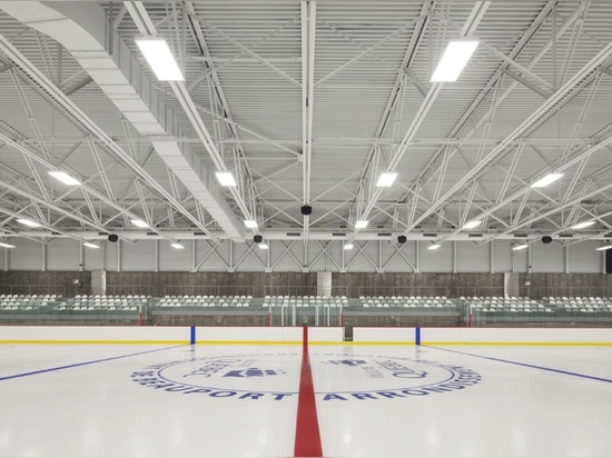 CCM2 + CLC Architects, Complexe sportif Marc‐Simoneau. Photo: Stéphane Groleau