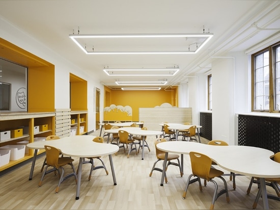 Taktik Design, kindergarten classroom, Sainte-Anne Academy