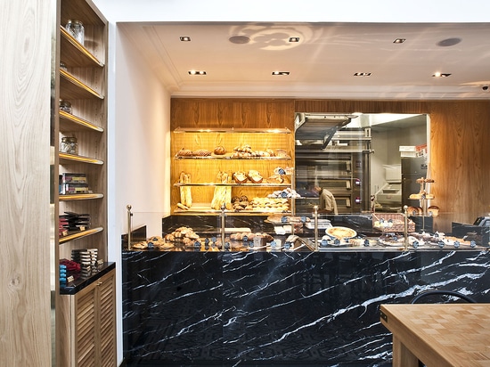 Red Truth: Le Vrai Brasserie and Boulangerie in Milan by Karine Lewkowicz