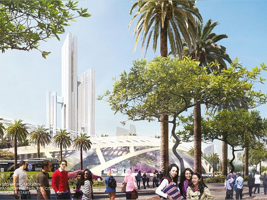 SOM reveals design for new sustainable capital city in Egypt