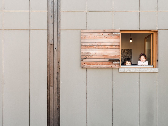 Paolo Carlesso clads Italian family house with cement panels