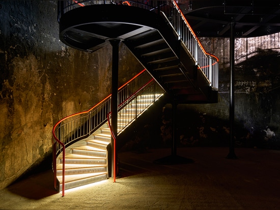 tate harmer transforms part of brunel's thames tunnel into a subterranean venue