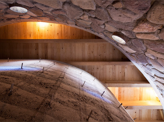 The Cave is a rammed-earth and stone villa in a Mexico wildlife conservation facility