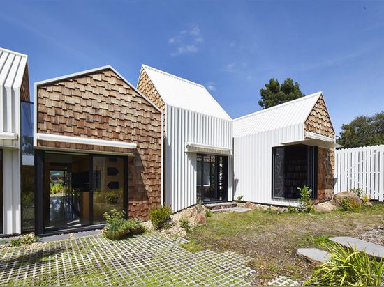 Andrew Maynard's "anti-monolith" house is made up of seven small blocks