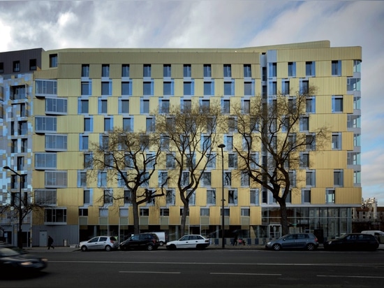 Badia Berger Architectes, Flat Copper, Paris