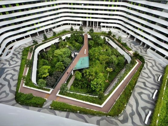 Green high-rise keeps cool in sultry Singapore with passive design and living roofs