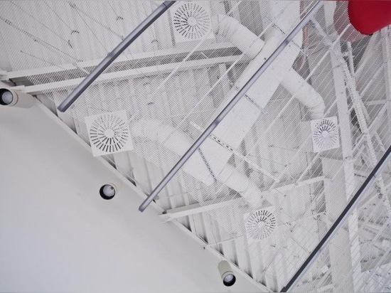 Metal ceiling / "Nowy Rynek" Shopping Center / Jelenia Góra