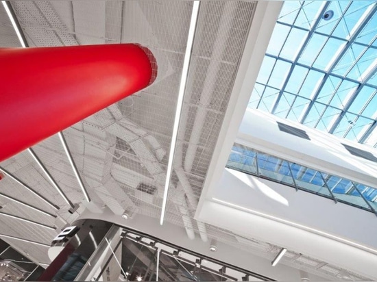 Metal ceiling / "Nowy Rynek" Shopping Center / Jelenia Góra