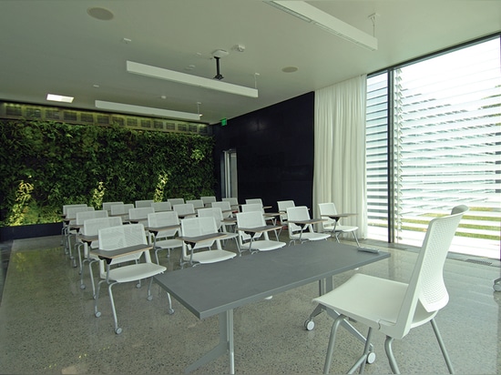 Interior view of west classroom