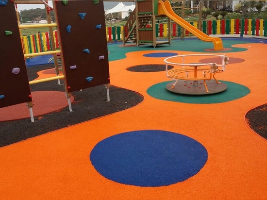 Playground equipment supplied in Tetouan, Tangier, Morocco